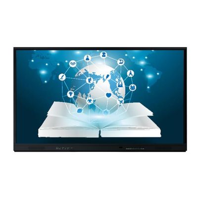 3840*2160 Tableau d'enseignement LCD 5ms Tableau tactile interactif Windows Linux Infrarouge Pour l'enseignement professionnel ou scolaire