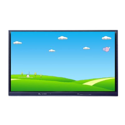 conseil interactif de Digital de l'écran plat 350cd/M2 points QS-75 modèle de contact de 75 pouces 20