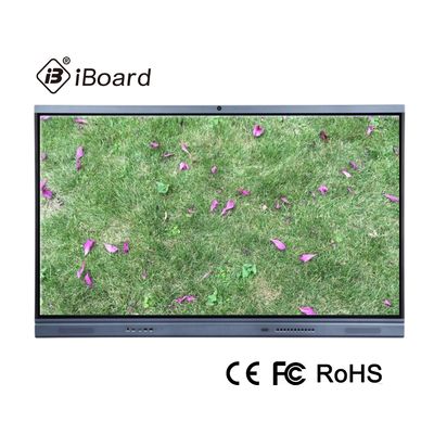 Panneau futé d'affichage à cristaux liquides de 65 pouces avec construit dans 12MP Camera And 6 Ray MIC