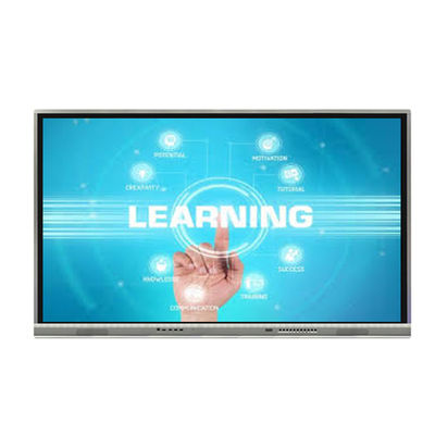 Grain noir cadre couleur LCD Smart Board avec 50000 heures de cycle de vie