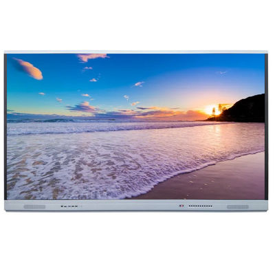 86 écran interactif du moniteur DLED d'écran tactile d'IPS de technologie infrarouge capacitive de pouce
