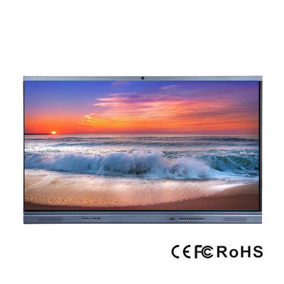 Tableau blanc interactif d'IR LED 75" moniteur interactif de contact d'écran plat d'affichage à cristaux liquides pour l'éducation