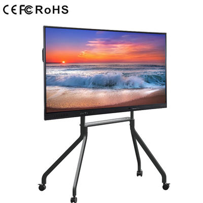 Tableau blanc interactif d'IR LED 75" moniteur interactif de contact d'écran plat d'affichage à cristaux liquides pour l'éducation