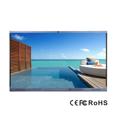 panneau interactif interactif infrarouge du tableau blanc 86inch 4k de vue en aluminium de large écran d'iBoard