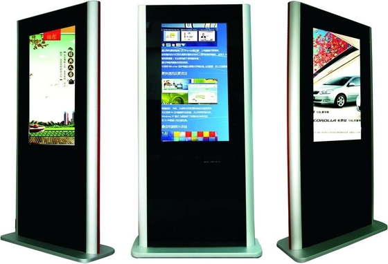 Le type multi panneau du contact A de nouvelle conception d'affichage à cristaux liquides a mené le kiosque d'écran tactile de kiosque d'affichage numérique pour la publicité