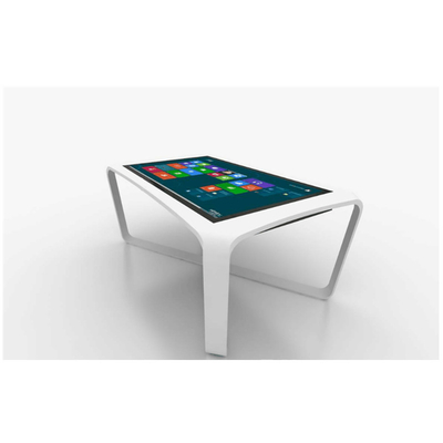 Le contact 10 dirige de LED d'écran tactile de kiosque seul de support le Signage interactif de Digital d'affaires
