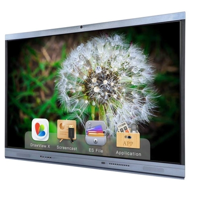 Tableau blanc interactif d'Android 11 IR 65 75 enfants d'OTA Multi Touch Points For de port USB d'écran plat de série de 86 pouces YL