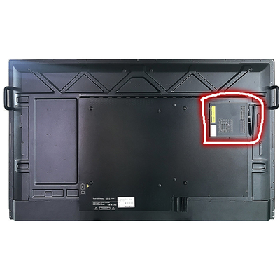 Vitesse du curseur 100 points/s Moniteur interactif à écran tactile avec 20 points de contact et angle de vision de 178°