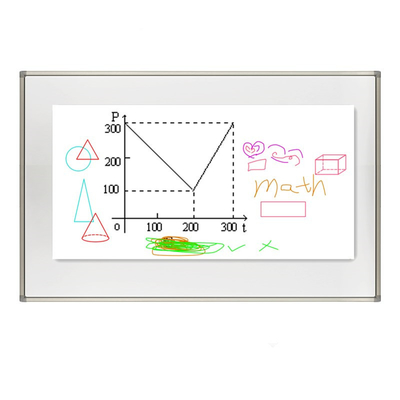Panneau d'écran interactif de projecteur de tableau blanc de 102 pouces pour la conférence d'école