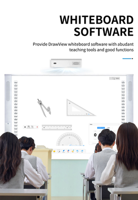 Tous dans un cadre ultra mince multi de point de tableau blanc interactif futé pour la salle de classe