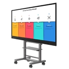 98 Inch Interactive Flat Panel 65/ 86 /75 Inch 4K Interactive Boards With Array Mic Optional