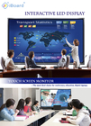 65'' Smart Interactive Flat Panel 20 Points Touch 50000 Hrs Lifetime With All In One PC