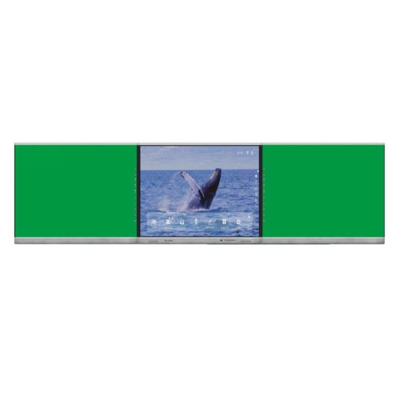 Tableau noir intelligent 75 86 98 pouces Blanc Noir Verte Android Win Système dual Affichage du panneau tactile Pour l'université