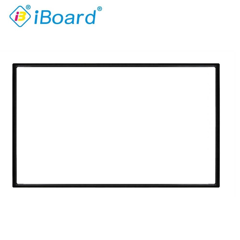 Iboard Interactif tableau blanc superposé infrarouge tactile 120 pouces 10 points port USB 4K projecteur tableau blanc pour l'école en salle