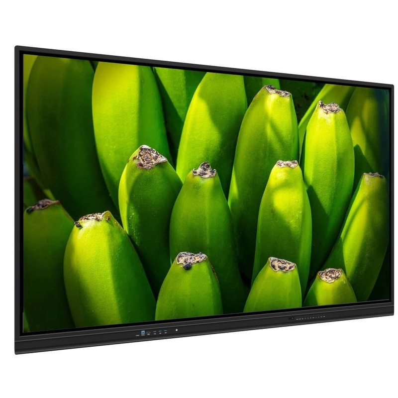 LCD Smart Board 75 86 pouces USB HDMI TYPE-C WIFI BT haut-parleurs intégrés Android PC Lecteur multimédia pour salle de conférence