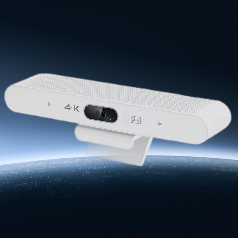 Caméra vidéo de conférence 4K Caméra USB AI Suivi automatique 2160p Suivi de la webcam avec son de la salle de conférence