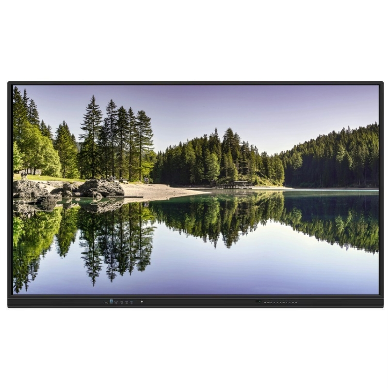 Version plus récente Système Android Interactive Flat Panel Avec Contraste élevé 1200: 1 Et Vitesse du curseur 100 Dot/S 20 Point tactile pris en charge avec écran de partage interactif tableau blanc