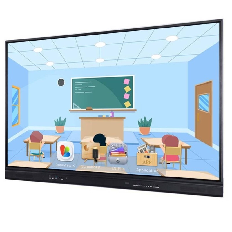 Résolution maximale 3840X2160 Affichage interactif à écran plat pour les conférences Améliorer votre expérience en classe