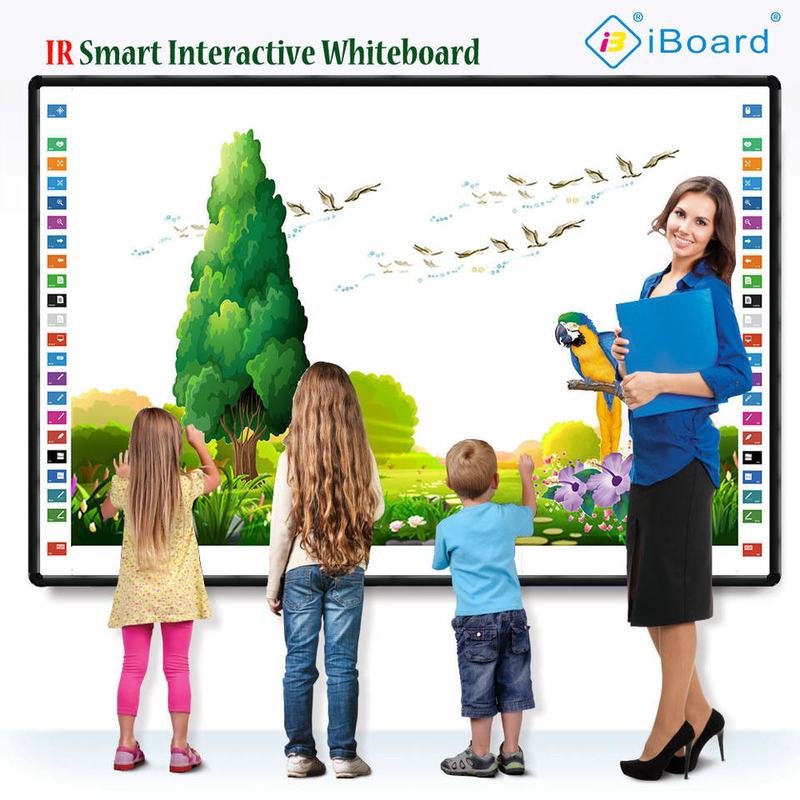 IBoard Factory Direct Surface en plastique lisse et brillant infrarouge IR Tableau interactif pour l'écriture au stylo / au doigt