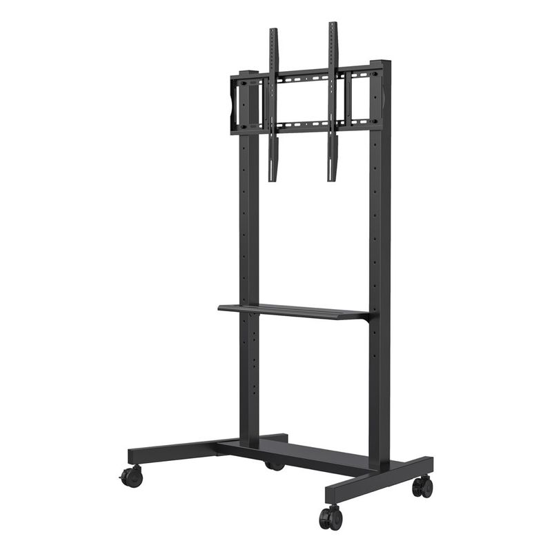 IBoard hauteur réglable 42 "-86" chariot de télévision multi mobile pour le panneau plat interactif tableau blanc intelligent VESA 100 * 100-800 * 600mm