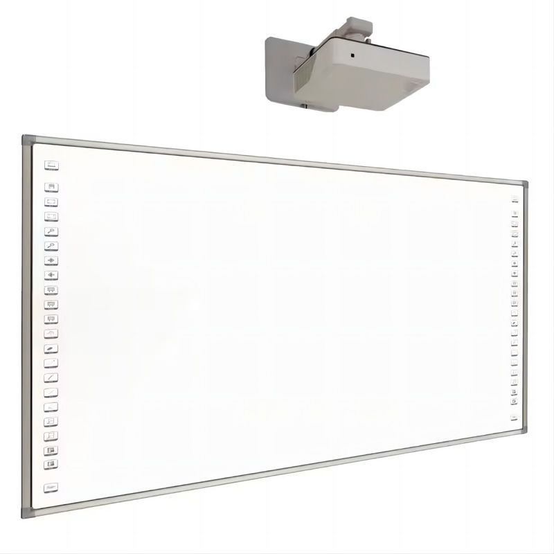 Technologie tactile infrarouge écran tactile interactif tableau blanc pour les doigts ou les objets non transparents Écriture et dessin 82 pouces à 150 pouces