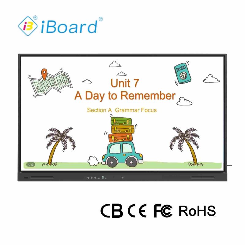 Nouveau produit de conception écran tactile 4k 65 pouces logiciel multilingue LCD Smart Board Android tableau interactif pour le canal partenaire