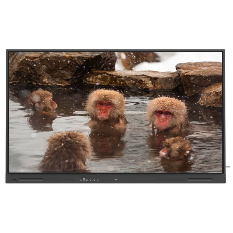 Moniteur de télévision LED interactif 98 pouces Transformez vos présentations avec notre projection sans fil interactive HDMI