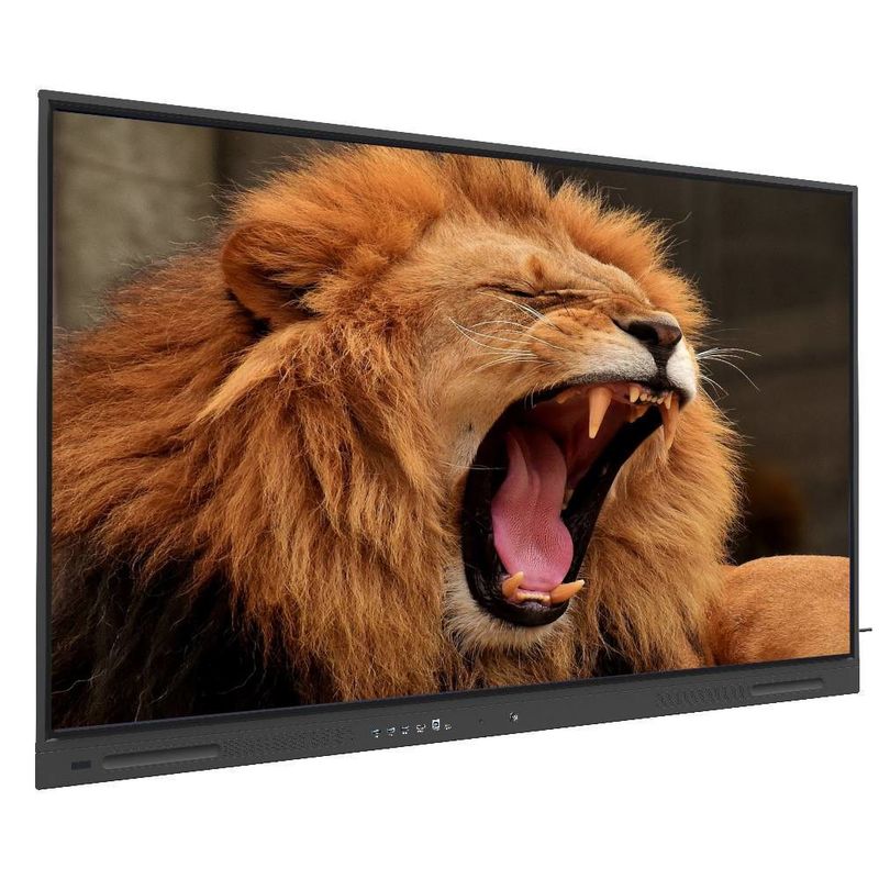 Tableau LCD intelligent iBoard IFP 110 98 Tableaux interactifs Caméra IA Android Logiciel libre Zoom Team Moniteur tactile électronique