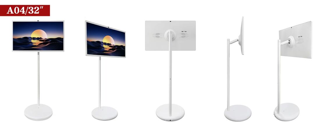 Tableau blanc interactif LCD écran tactile 32 pouces avec batterie moniteur tactile portable