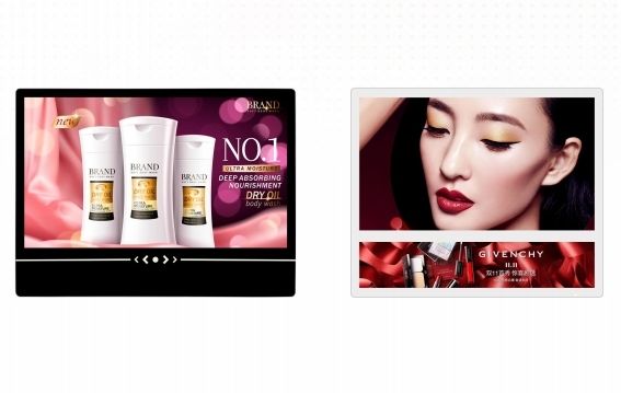 Écran publicitaire numérique 23.8 32 43 49 55 pouces, montage mural, Android, Windows OS en option, écran tactile pour supermarché, aéroport, hôtel, banque, hôpital, avec USB, WIFI