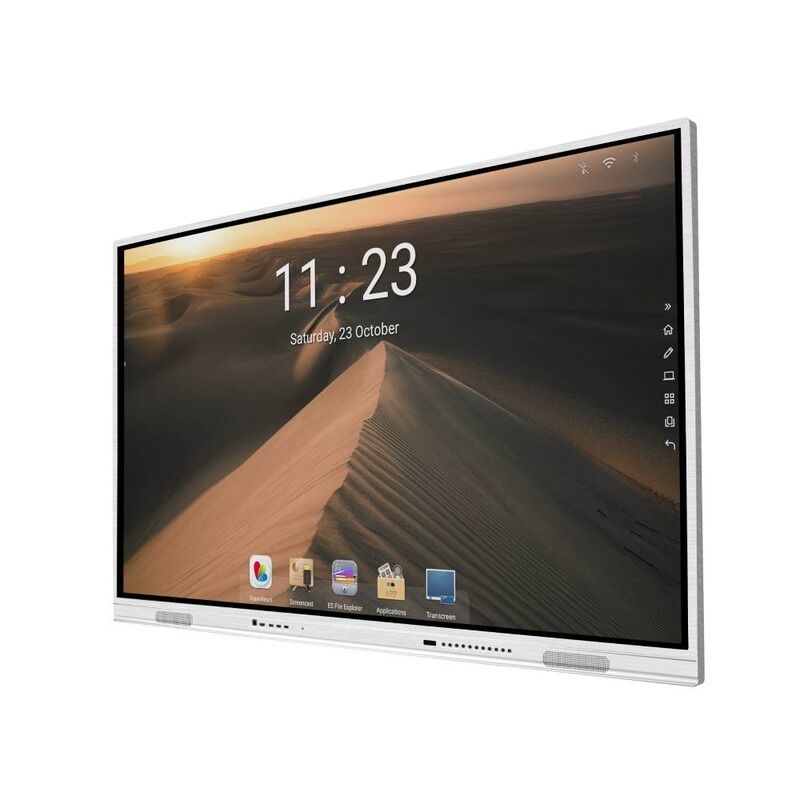 2x15W haut-parleurs Moniteur à écran tactile interactif avec microphone en option et dimension du produit 1990 par 1203 par 113mm Conçu pour les salles de réunion