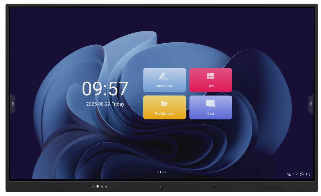 IBoard IR Infrarouge tactile interactif écran tactile tableau blanc avec port de données USB 7h Dureté verre trempé pour l'éducation et la salle de conférence