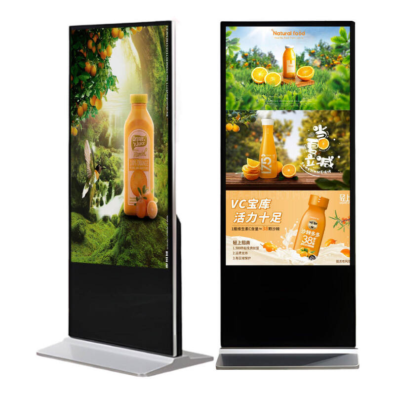 Prêt à expédier affichage numérique LCD avec 3840 * 2160 Résolution 500 nits luminosité et fonction SDK pour la publicité extérieure intérieure