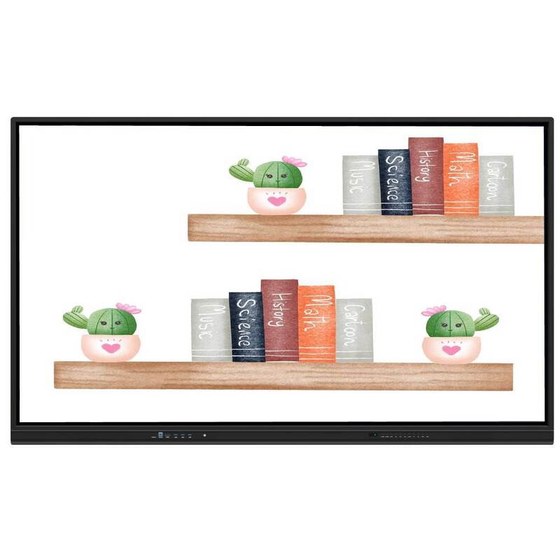 98 Inch 4K UHD Android 13/14 Interactive Whiteboard Smart Board with Multi-Touch Technology