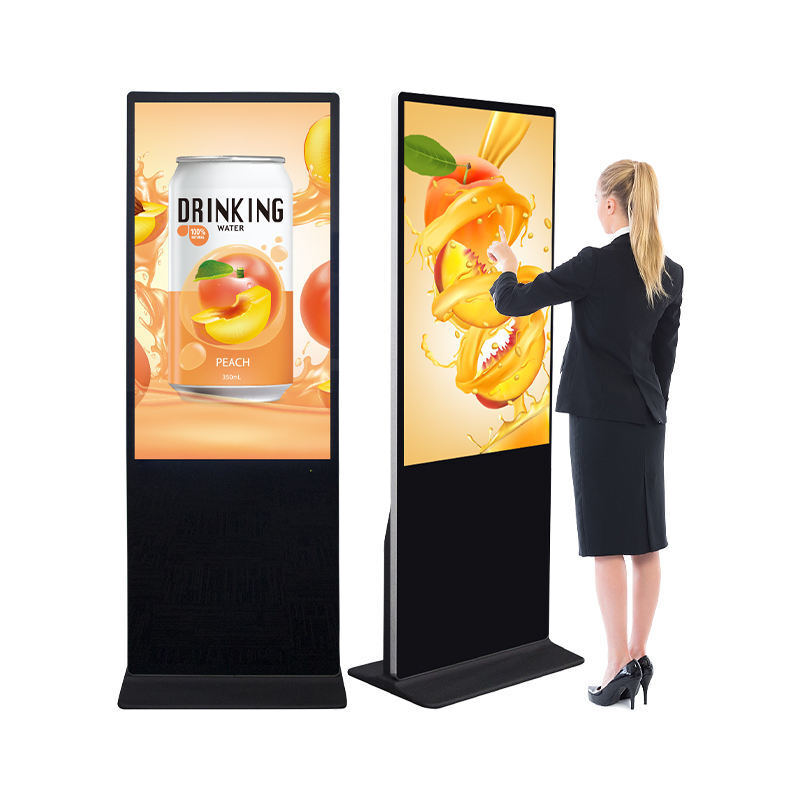 Système d'exploitation Android Affichage dynamique Option tactile Écrans interactifs pour la communication d'entreprise et les solutions marketing