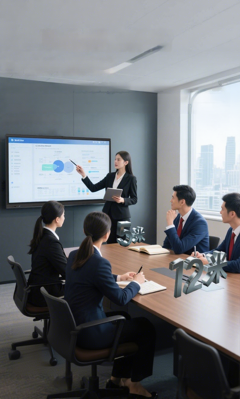 Interactive Flat Panel with 4K UHD Resolution 20-Point Touch and Android 10.0 OS Digital Teaching Board