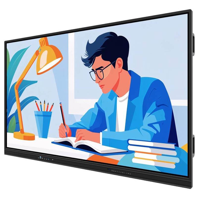 Points de contact futés de Wifi HDMI USB 50 de panneau de PC d'Android de 75 pouces pour le bureau de réunion