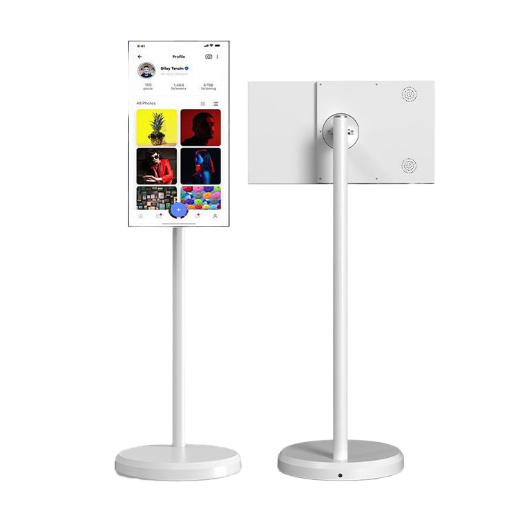 Écran tactile portable de 32 pouces avec animation Utilisation à l'intérieur/à l'extérieur Garantie 1 an Résistant à la poussière pour les écrans de détail