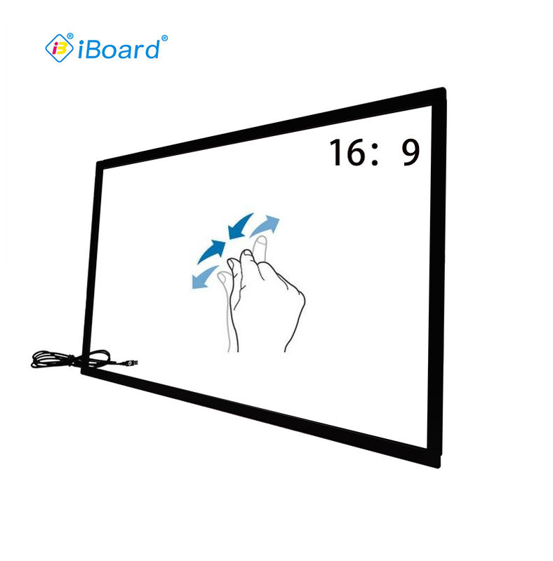 43&quot; cadre tactile infrarouge écran tactile superposition kits pour les kiosques support taille personnalisée