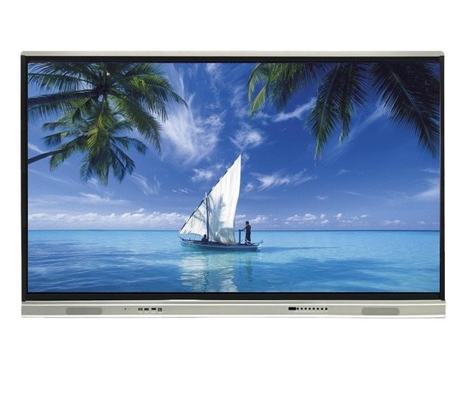 grand moniteur interactif d'écran tactile de tableau blanc d'affichage à cristaux liquides électronique futé de 4K pour l'école
