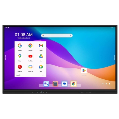 Android 13 EDLA Certifié Interactive Flat Panel 40 IR Touch TV Moniteur 65 75 86 pouces tableau blanc d'annotation sans fil