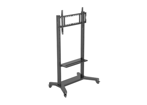 Support mobile réglable pour tableau blanc interactif 55/75/86 pouces roues verrouillables