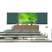 Tableau noir interactif avancé avec reconnaissance faciale vocale, affichage DLED multi-touch Moniteur de tableau blanc pour l'enseignement