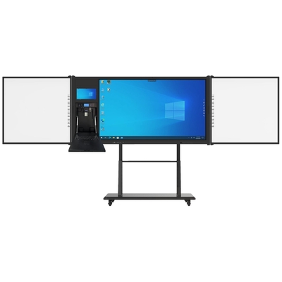 Tableau interactif tout en un avec un panneau de qualité AG des tableaux latéraux enregistrés Résolution Ultra HD