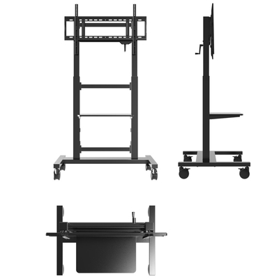 Nouveau style support électronique de plancher support téléviseur intelligent réglable support mobile mobile monture de chariot et chariot