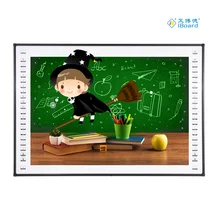 Tableau blanc tactile infrarouge de précision avec projecteur en option