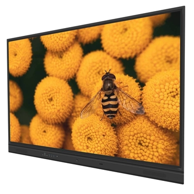 Chine usine Interactive Flat Panel 40 Moniteurs tactiles 98 pouces HDMI USB PC connecté pour les enseignants homme d'affaires Formation