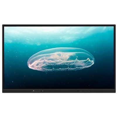 Écran tactile interactif de 98 pouces Moniteur de caméra micro haut-parleur intégré android win os tout en un pc pour bureau de conférence