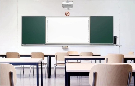 Machine d'enseignement numérique électronique tableau blanc tactile intelligent interactif avec projecteur HD pour l'école