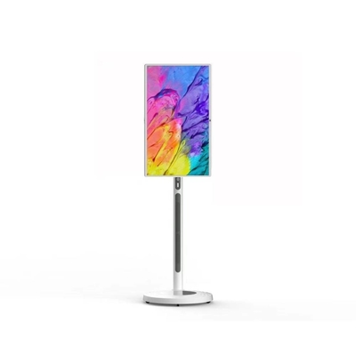 LCD Smart Board 32 pouces Android OS lecteur multimédia intérieur vidéo vidéo de musique LED lecteur de film avec caméra 13MP et batterie rechargeable pour 6-7 Heures d'utilisation Pour événement divertissement ktv